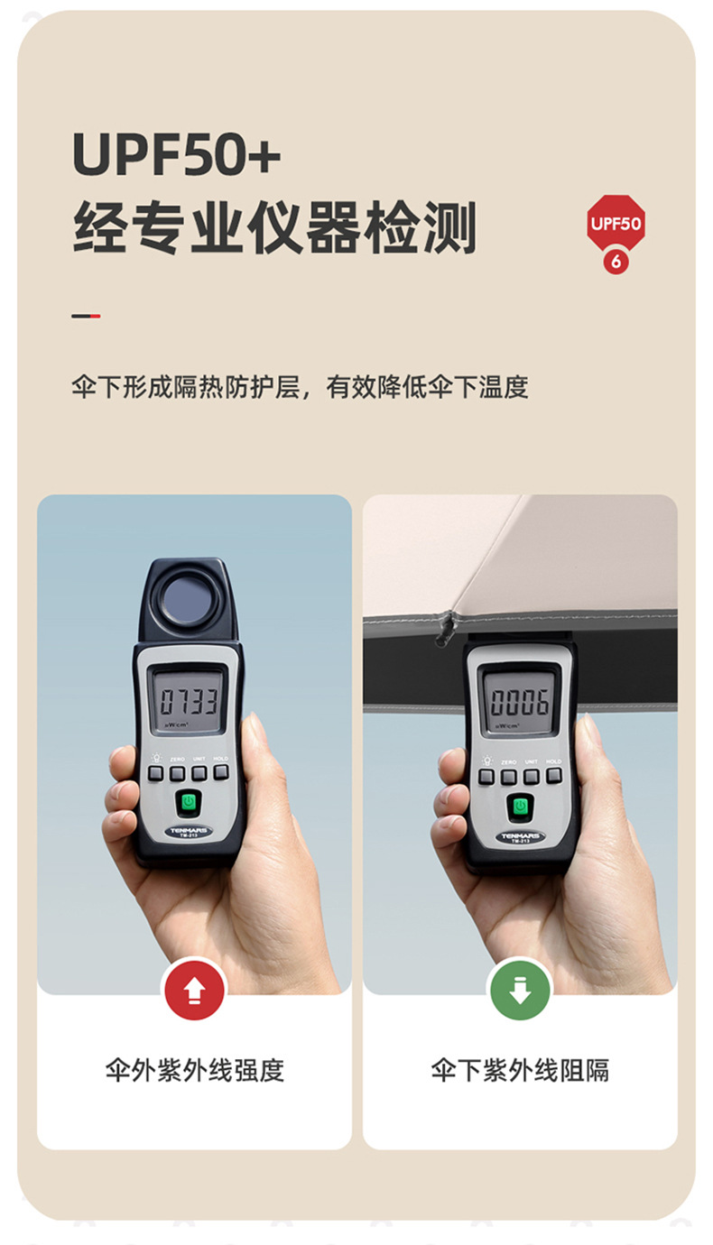 全自动大号折叠反向伞批发晴雨两用黑胶雨伞防晒防紫外线伞礼品伞详情13