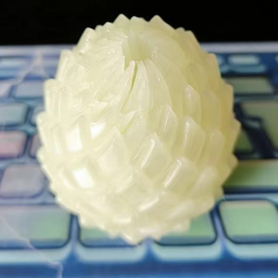 可变形3d打印史莱姆球创意扭扭手指解压新款龙蛋旋转变形模型玩具详情5