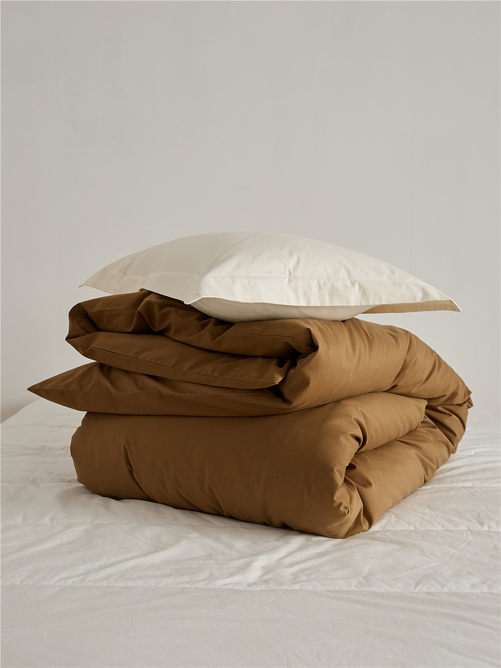 Long-staple cotton single item, all-cotton brushed quilt cover bed, simple pigment color pure cotton autumn and winter 1.8m bedding pic 31