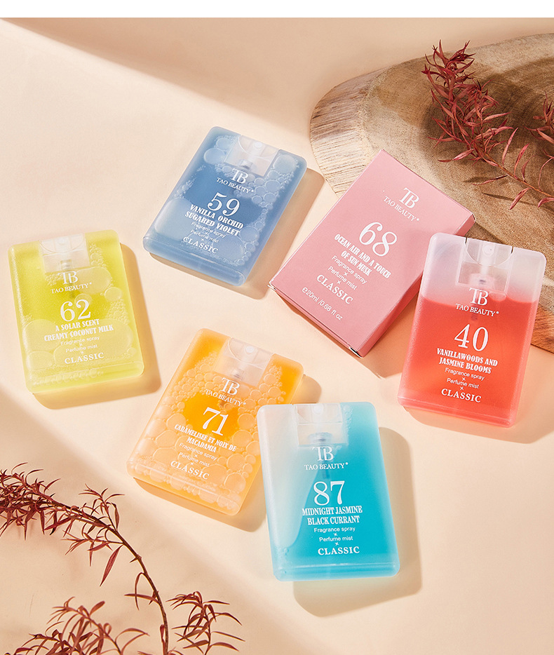 【跨境专供】Tao Beauty口袋香水20ml小巧便携持久留香卡片香水详情22