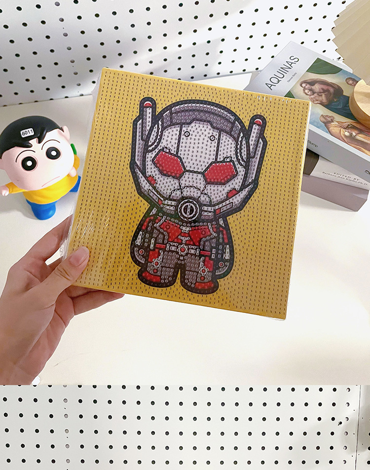 包邮/新款钻石画儿童手工点钻画diy玩具钻石贴画卧室装饰画批发详情9
