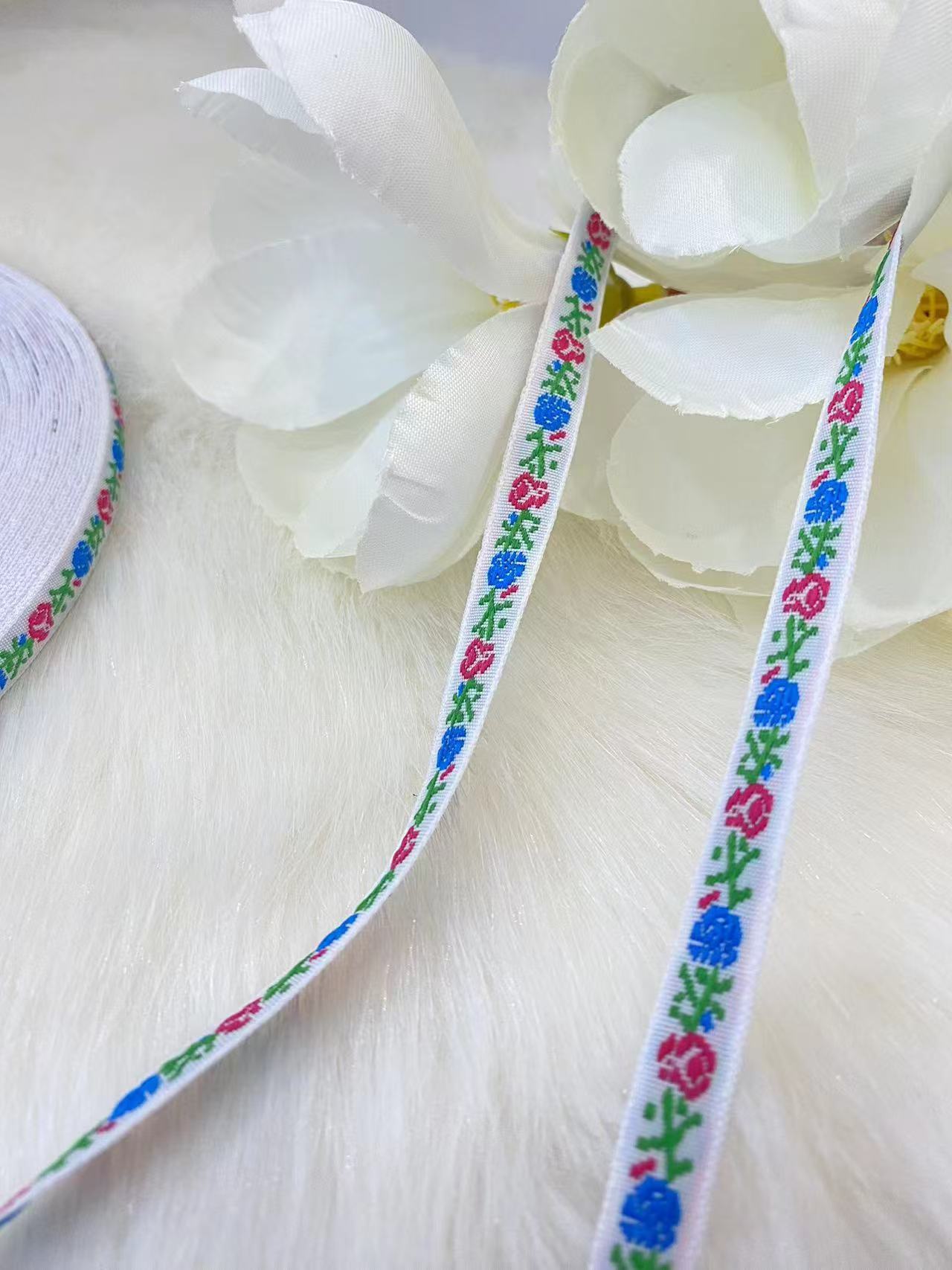 多种款式现货民族风提花刺绣织带新春发饰头饰辅料批发厂家直供详情25