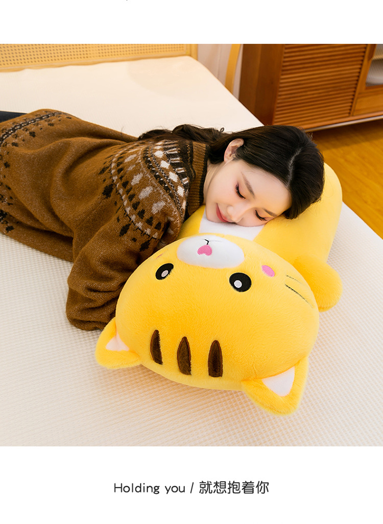 新款可爱大象抱枕玩偶猫咪毛绒玩具公仔布娃娃礼物靠垫靠枕卧室详情6