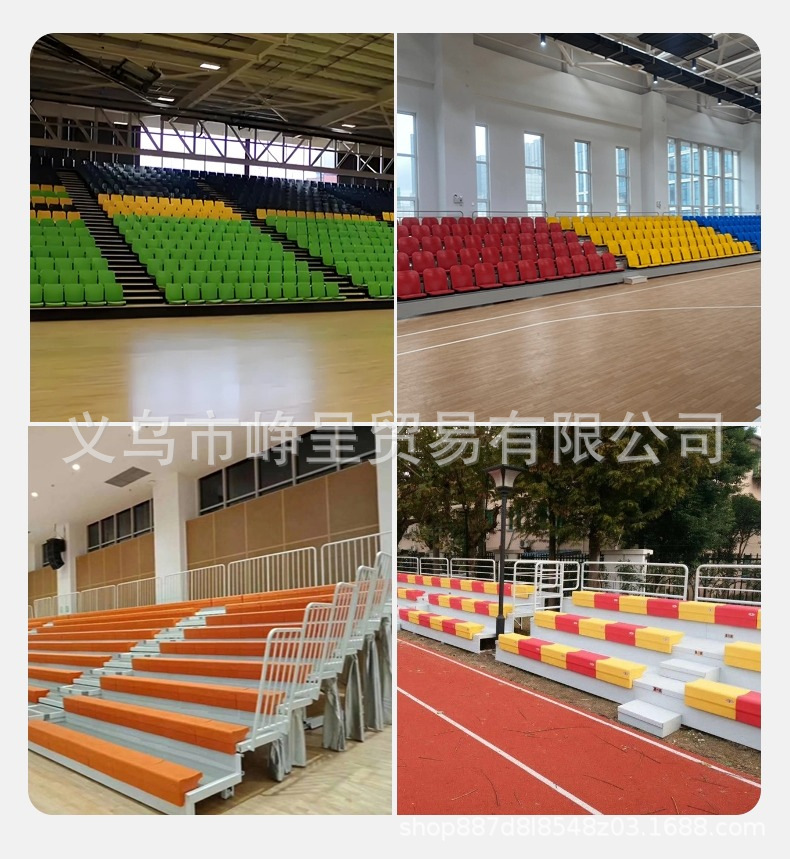 户外体育场看台座椅室内篮球馆中空吹塑座椅室外水泥阶梯看台座椅详情10