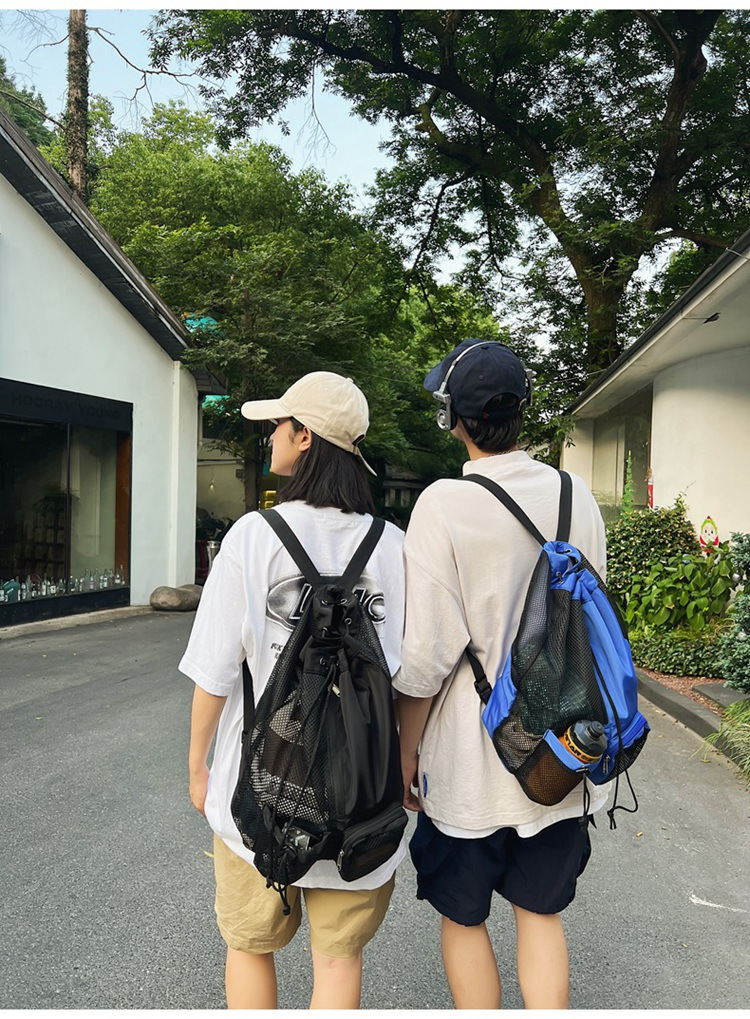 手提袋式游泳健身旅行专用 收纳方便网纱元素运动风格详情29
