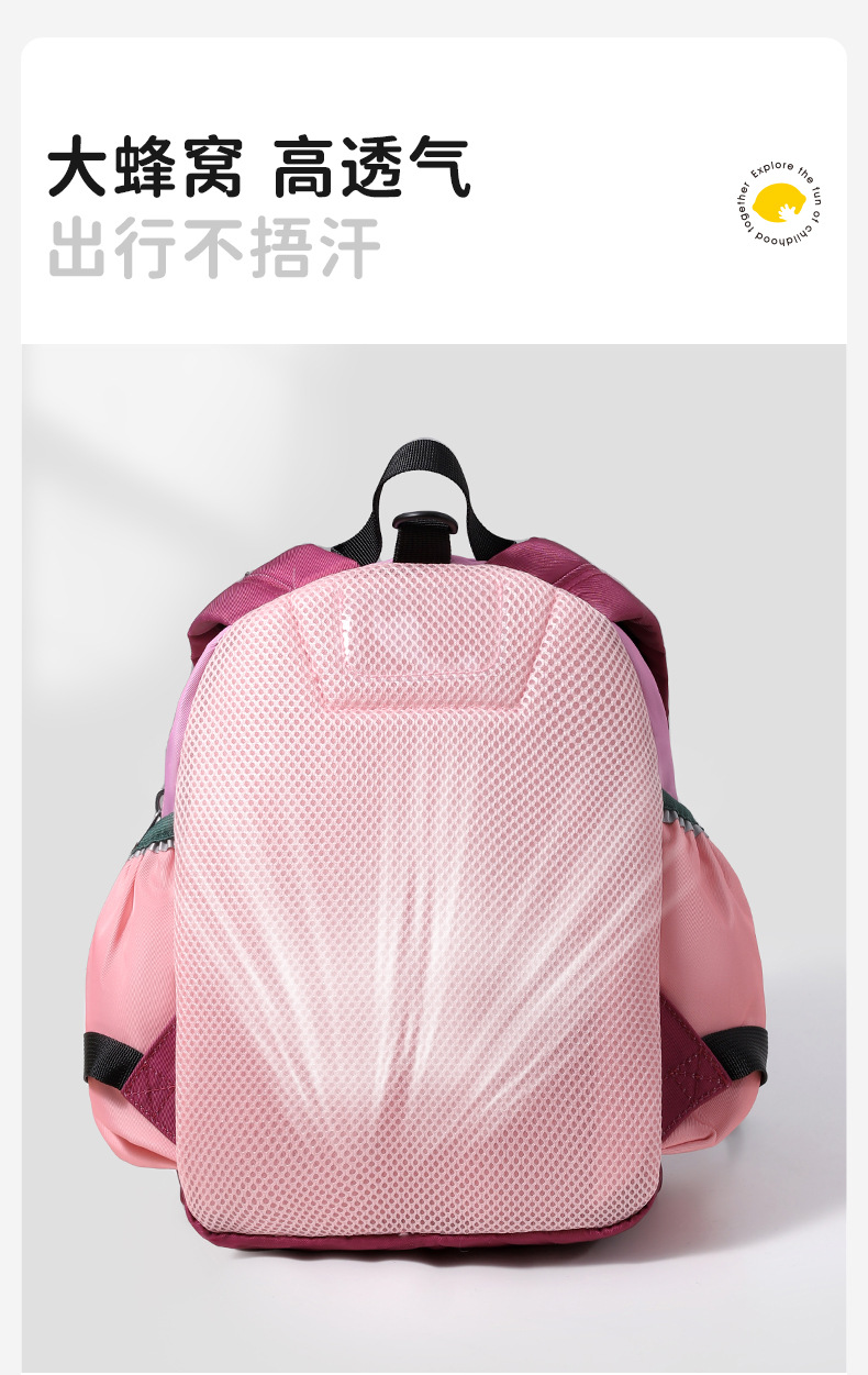 Lemon Baby Kindergarten Schoolbag, Super lightweight Backpack for children and babies, outdoor bag for primary school boys and girls pic 6