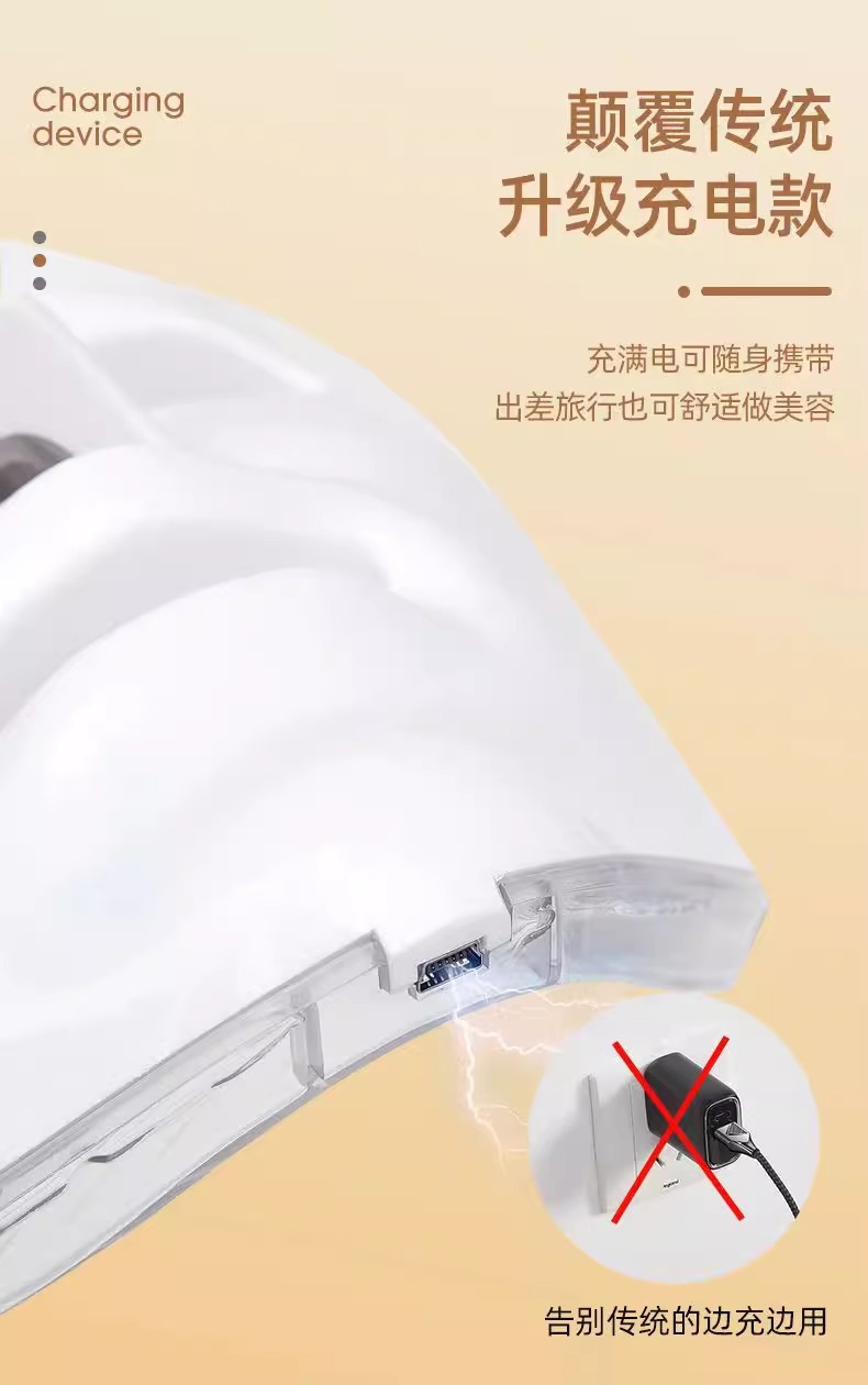 Foreign trade cross-border LED seven-color light touch control beauty mask, photon skin rejuvenation device, facial home beauty device pic 10