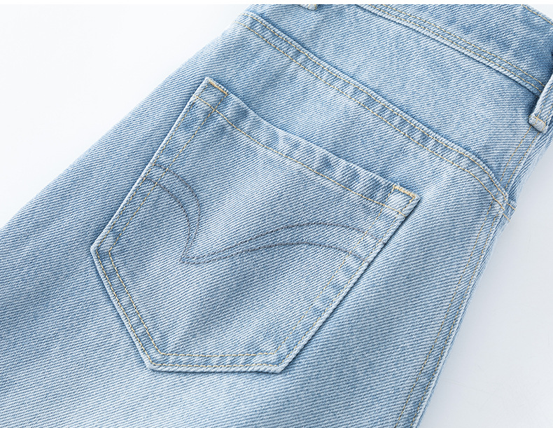 如果2026年夏季新款中高腰宽松阔腿裤女莱赛尔天丝垂顺牛仔裤8173详情23