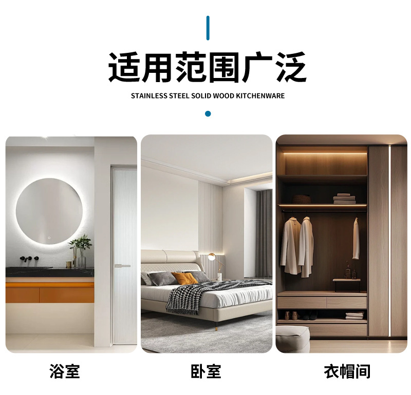 Strengthen the anti-theft stainless steel small square latch pic 4