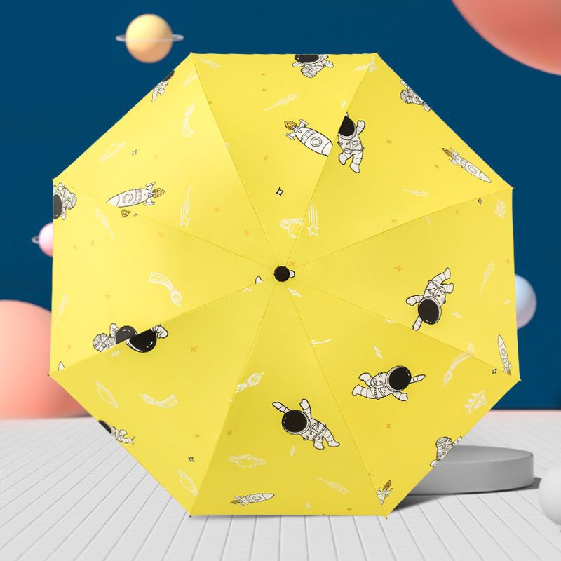 Interstellar Space fully automatic sun umbrella, suitable for both sunny and rainy days, folding, sunshade, sun protection and UV protection, joint strict for male and female students pic 5