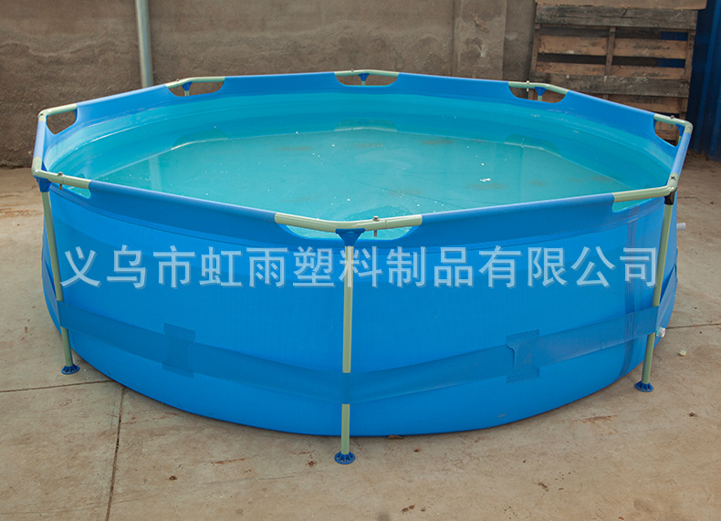 家用儿童游泳池小型组装移动支架帆布水池户外加厚防滑便携泳池详情14