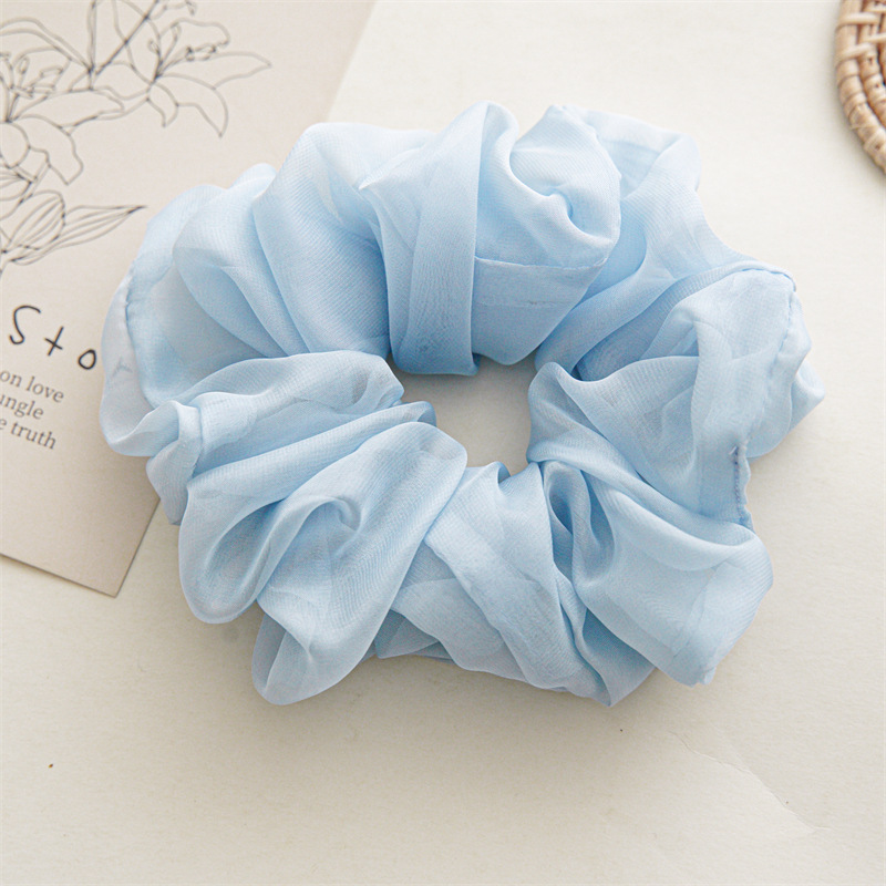 Large intestine hair band, hair tie, hair tie accessories, large intestine fashionable hair accessories, hair tie, hair band, hair band for women, multiple colors to choose from pic 15