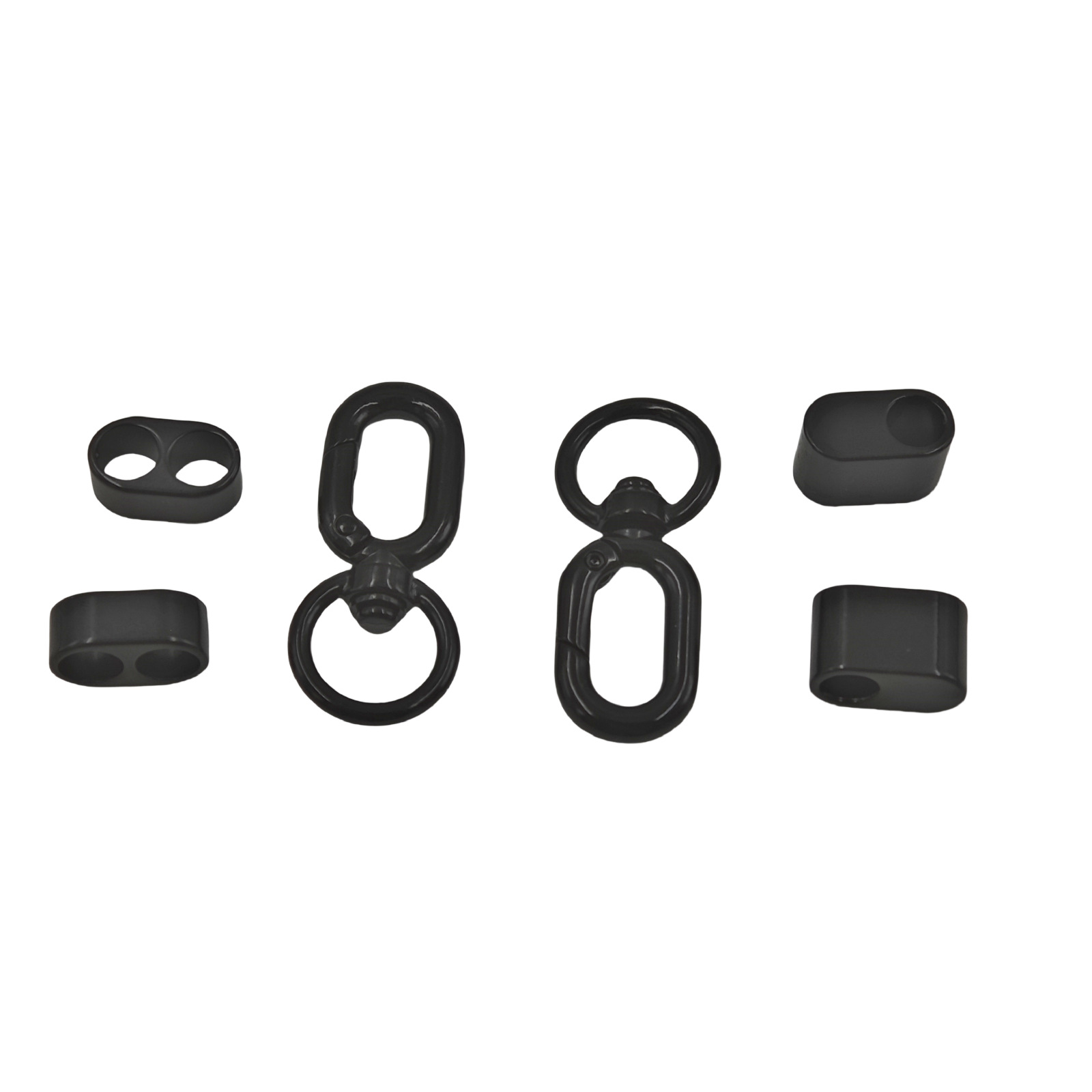 新款4分跑道圆扣手机挂绳套装可拆卸配件挂钩扣金属狗扣8字调节扣详情16