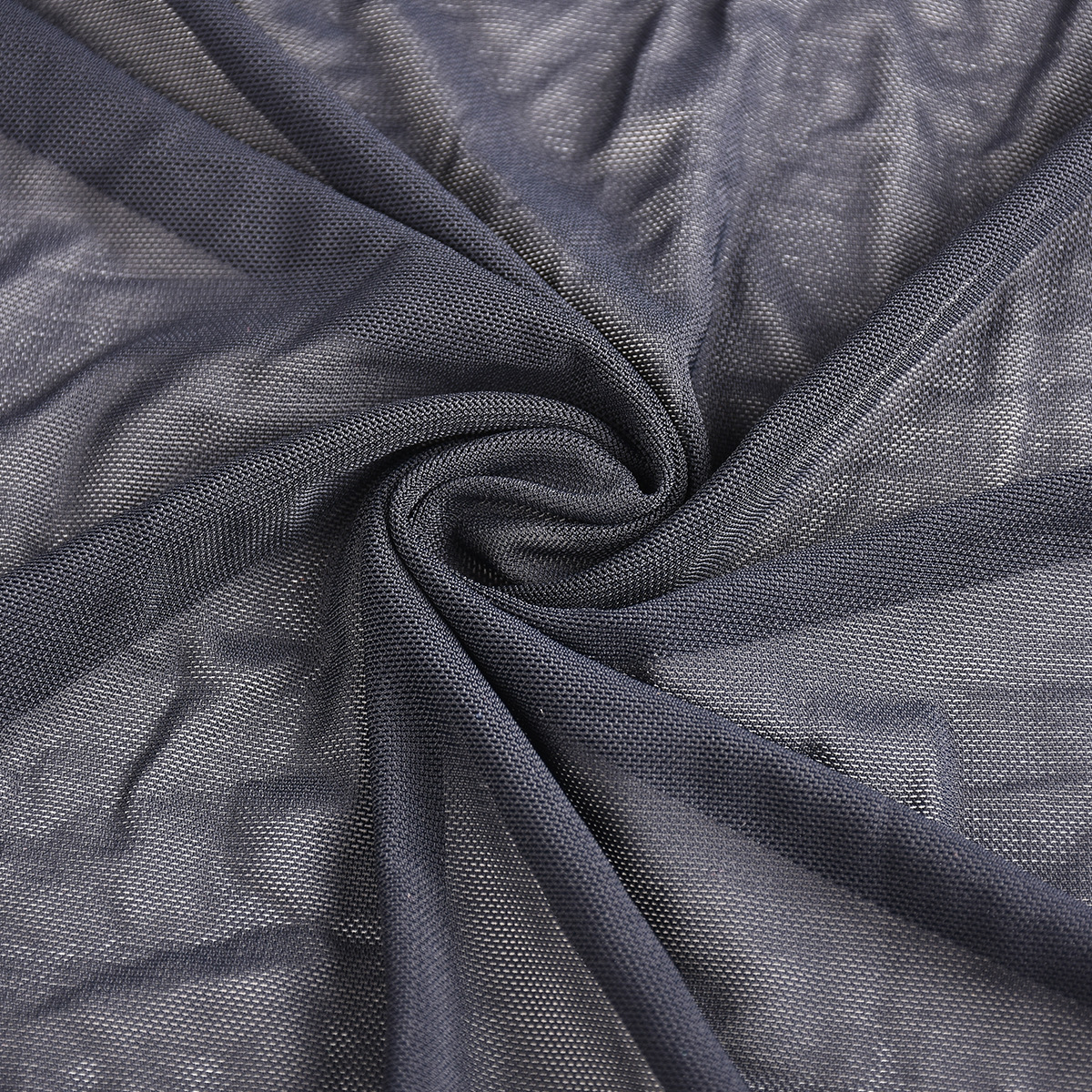 现货40D锦氨网布 经编网眼布 弹力网纱柔软打底衣面料批发详情4