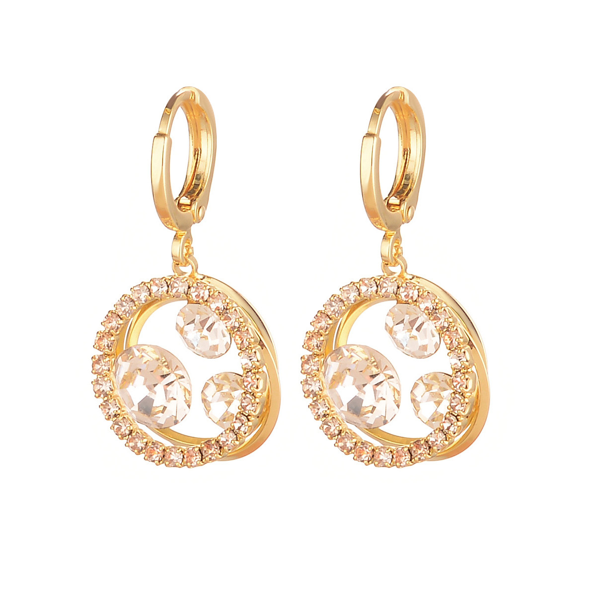 Christmas light luxury and unique heart-shaped tassel earrings, a new exquisite and Instagram-style fashion accessory for the autumn and winter of 2024 pic 20