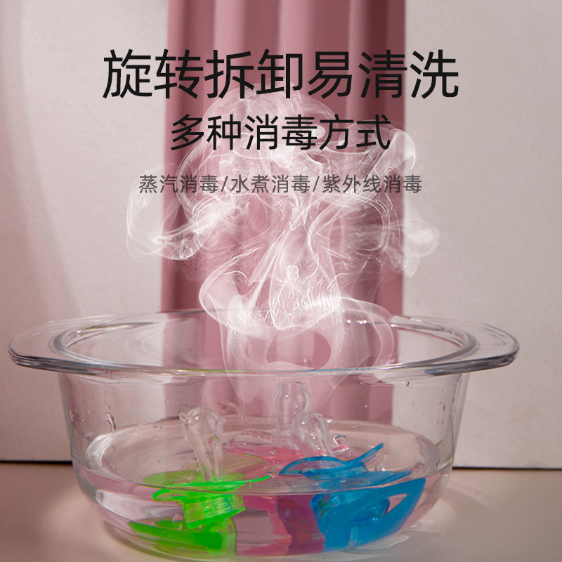外贸婴儿宝宝安抚奶嘴哄娃神器可爱卡通假奶嘴批发厂家直销定制详情4