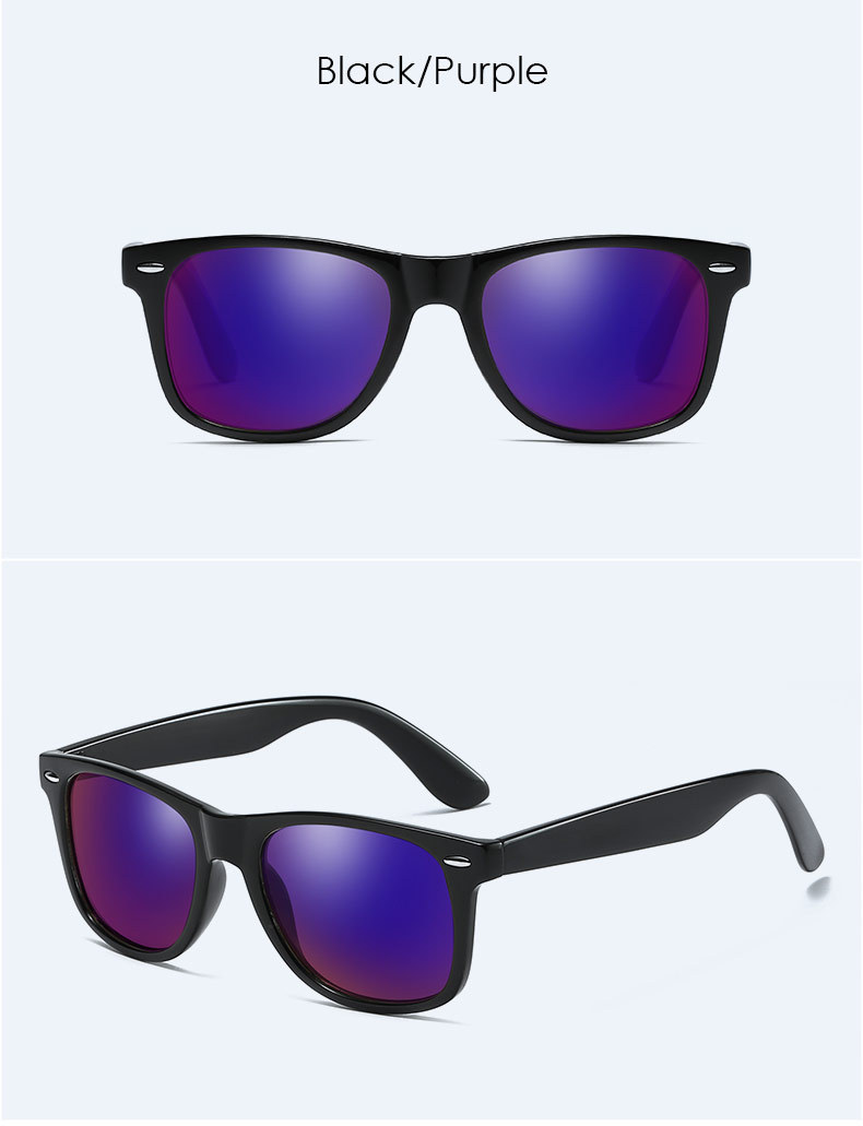 男女款偏光太阳镜 米钉款炫彩驾驶墨镜 2140复古增亮变色偏光眼镜详情14