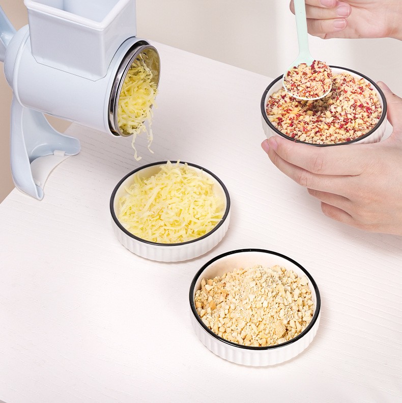 Cross-border Amazon hand-cranked peanut grinder, cheese shred, nut grinder, multi-functional drum grinder pic 10