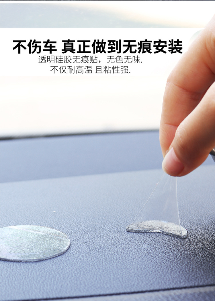 Car center console spring ornaments, car four-leaf clover rose decorations, soothing car oscillating small ornaments pic 14