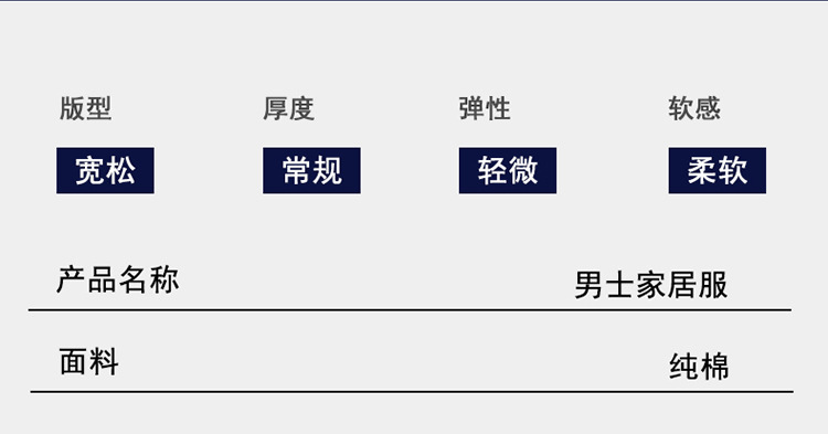 睡衣男士春秋款纯棉长袖青少年休闲可外穿秋季家居服大码套装批发详情9