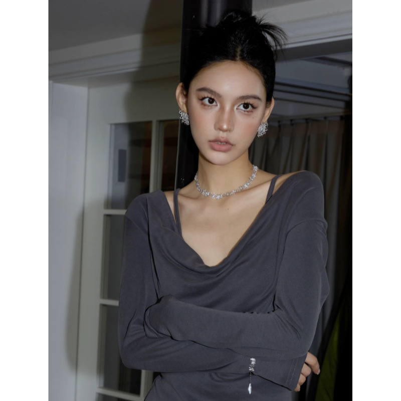 2024夏新款爆款编织锆石耳钉女小众复古高级感独特不规则耳环耳饰详情3