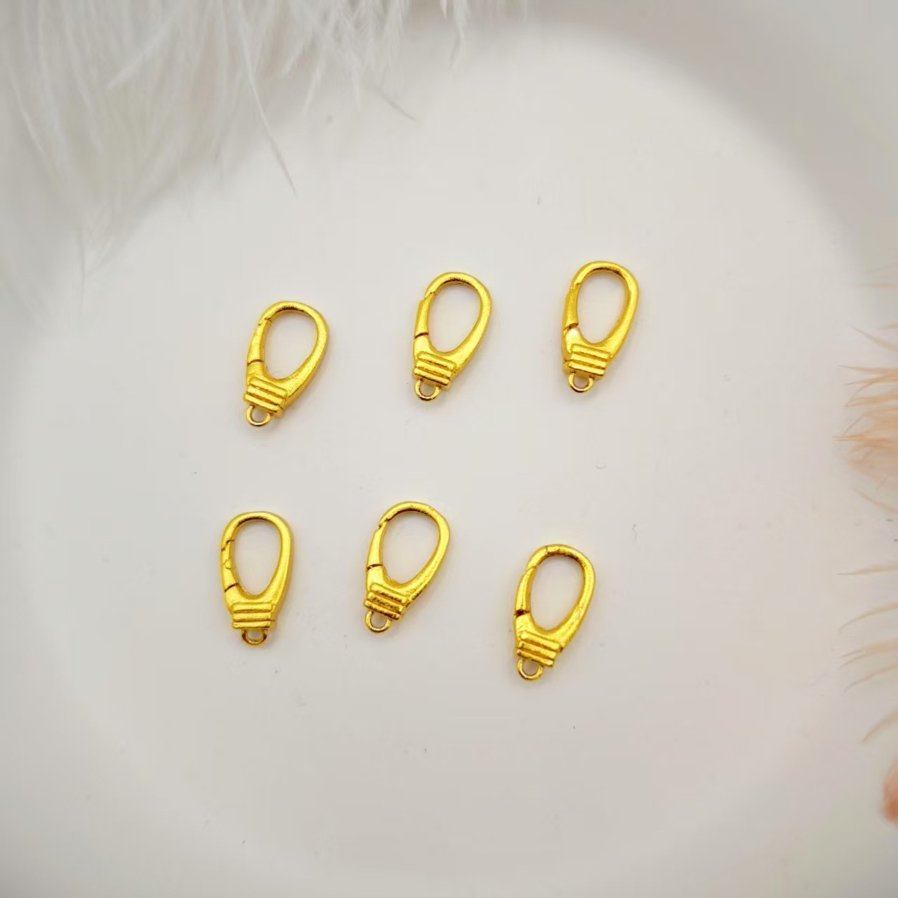 保色古法金饰品扣异型扣diy手链项链扣连接扣详情3