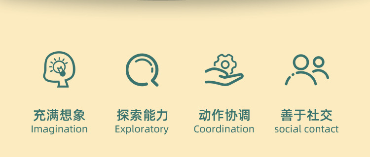 儿童仿真相机批发旋转识色灯光音乐启蒙益智早教玩具电子发光玩具详情3