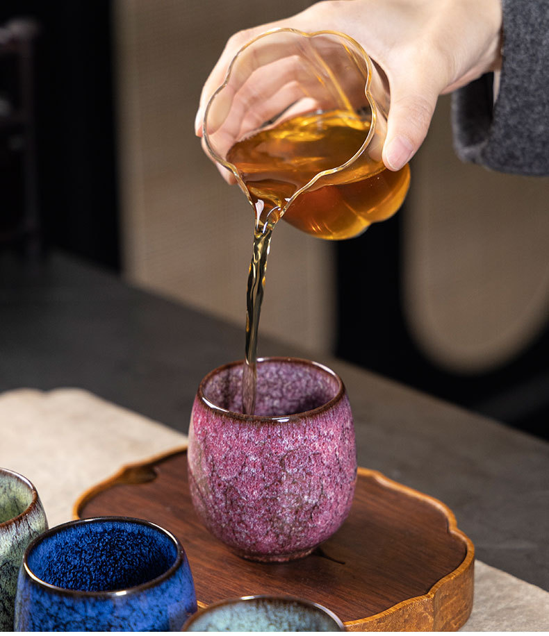 建盏茶杯主人杯个人专用陶瓷杯子家用功夫茶具窑变单杯批发代发详情8