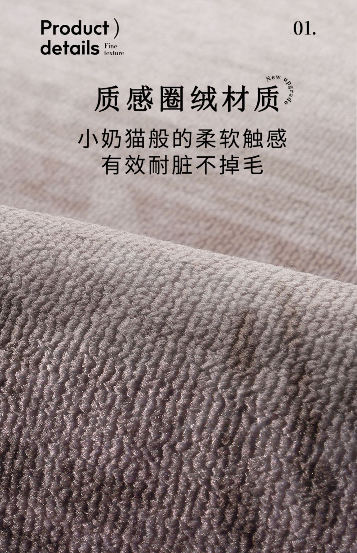 高级感半圆入户门地垫家用玄关门口门外脚垫进门门垫耐脏耐磨地毯详情5