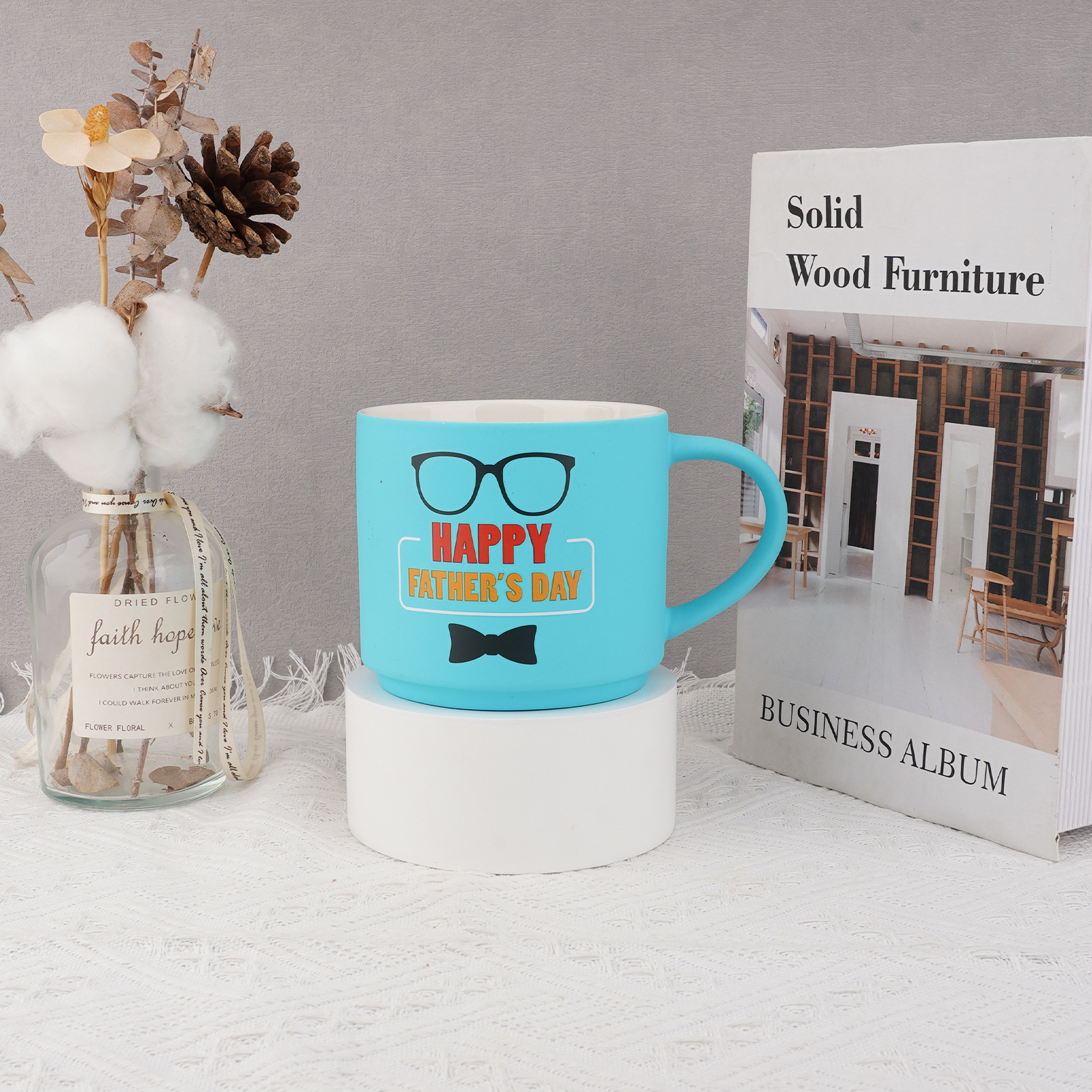 定制马克杯LOGO定做订制广告酒店简约陶瓷杯子礼品杯刻字印图详情12