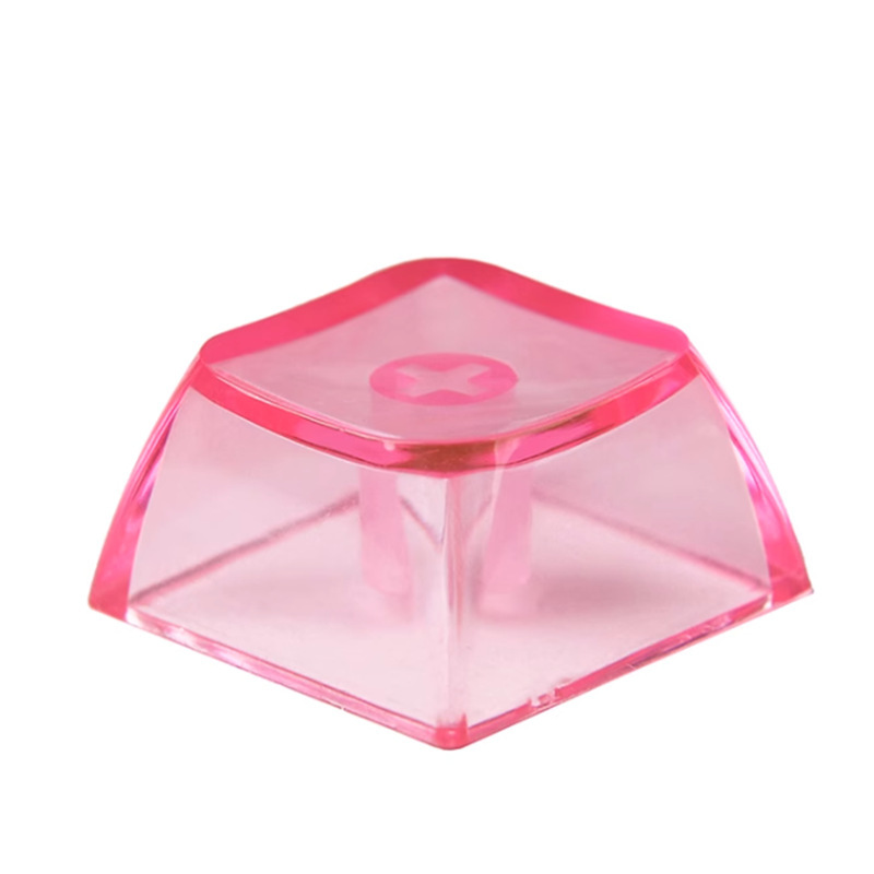 PC material, high transparency XDA, 9.5mm high transparent ball cap, multi-color mechanical keyboard, cross-axis mechanical keycaps pic 3
