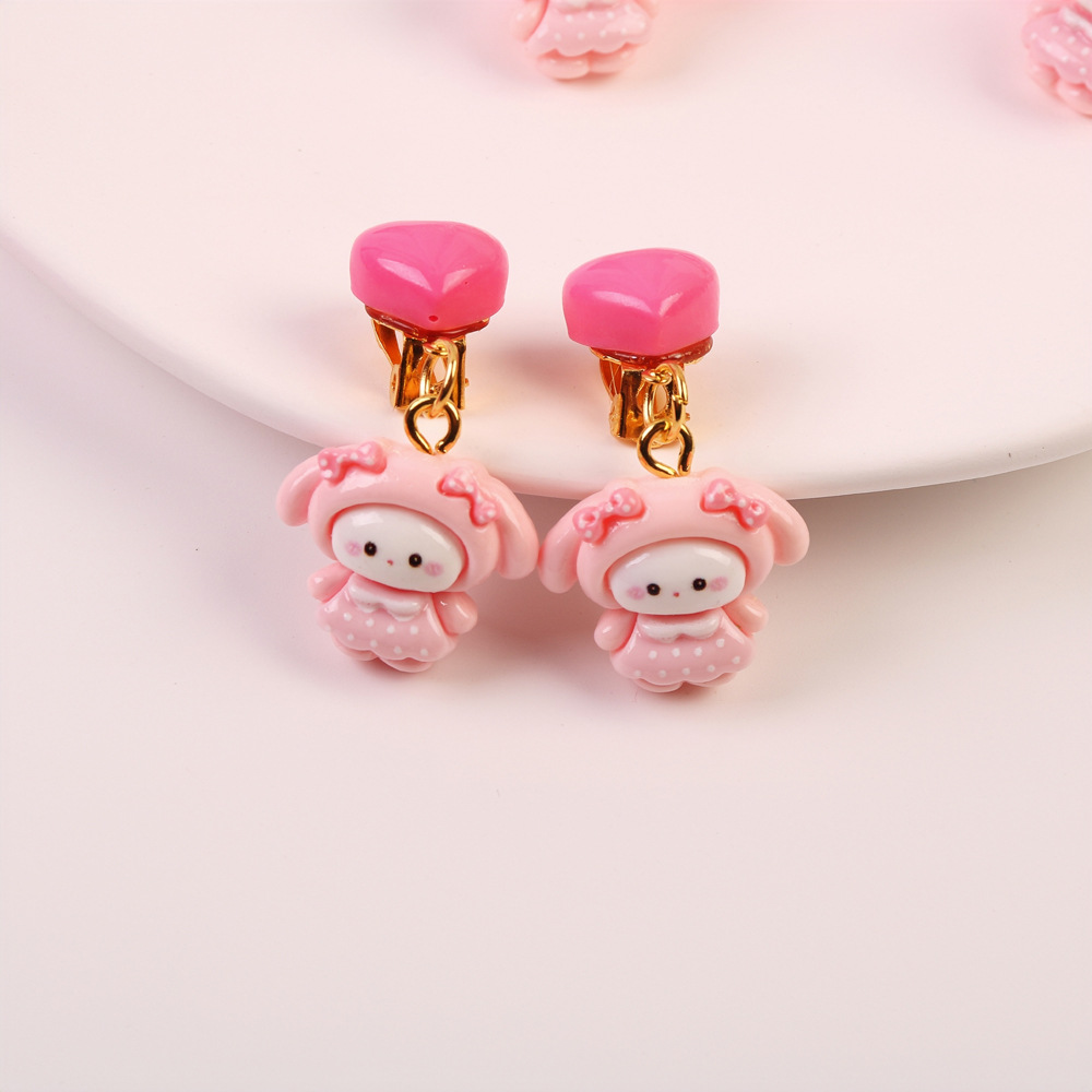 热卖儿童手链卡通库洛米礼盒女孩公主戒指女童生日礼物宝宝首饰盒详情12