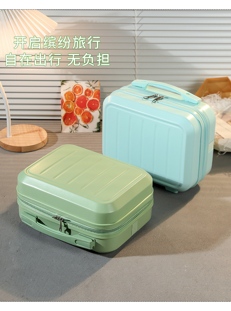 礼品手提箱女士可爱儿童化妆箱行李箱化妆包伴手礼拉杆箱包包批发详情12