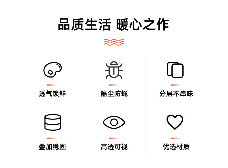 菜罩家用保温盖厨房神器餐桌罩饭菜罩盖防尘遮剩菜食物多层收纳架详情2