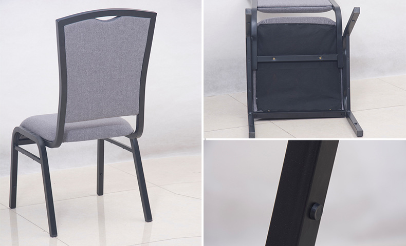 Star Factory direct sales, export quality wedding hotel banquet and conference chairs, iron pipe and aluminum alloy hotel chairs pic 4