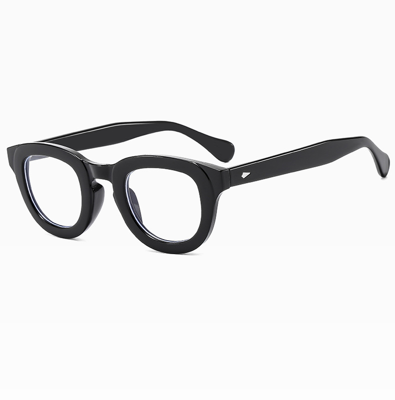 2024夏季新品跨境太阳镜时尚简约几何圆形个性穿搭墨镜防蓝光眼镜详情26