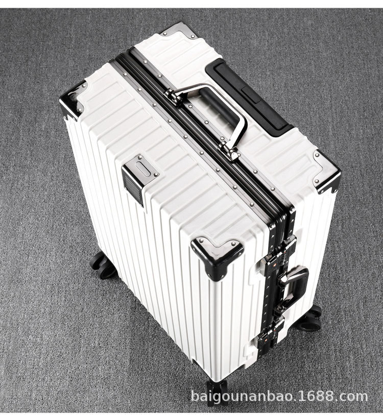 行李箱2024新款加厚静音轮密码箱可坐大容量女结实耐用旅行箱超大详情18