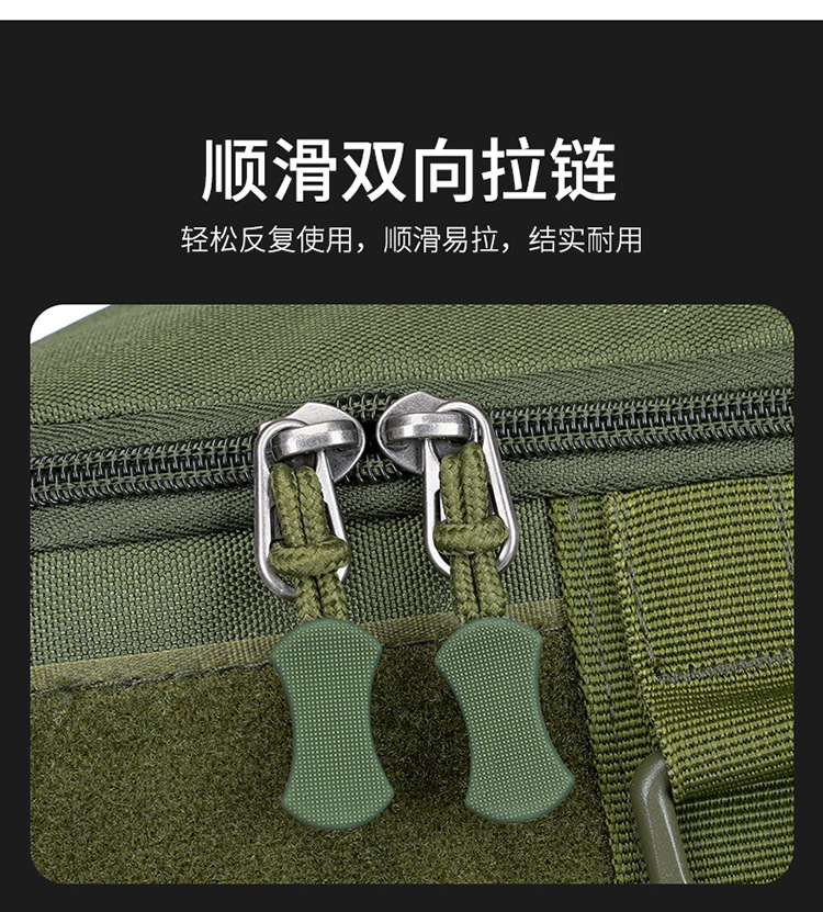 The water-resistant waterway sub-bag is a multi-functional large-capacity dry-wet separation fishing bag that can be attached with fishing gear and backpacks pic 15