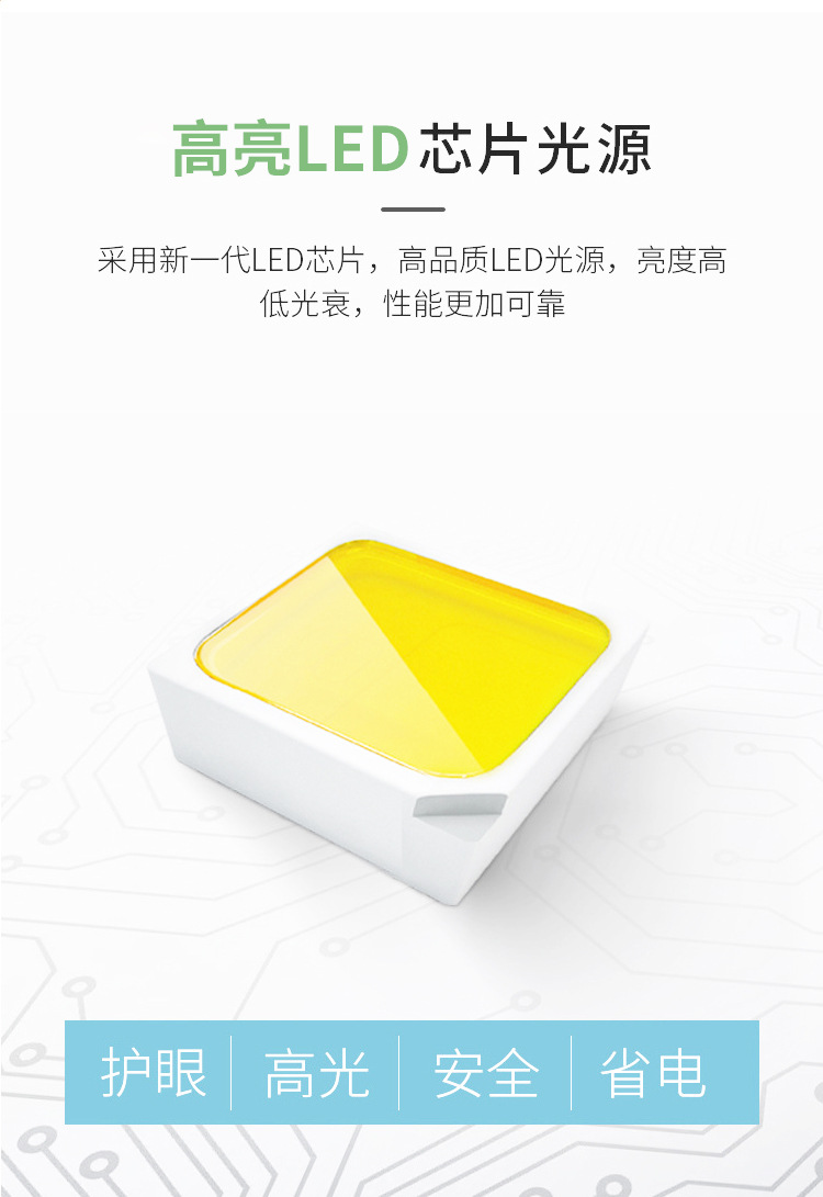 Jiuliang DP intelligent constant current emergency bulb, ambient light, fire light, 12V waterproof and dustproof pic 18