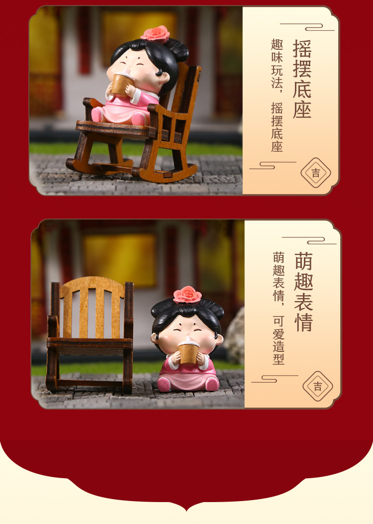创意设计树脂人物摆件最新款小摆件树脂工艺品详情9