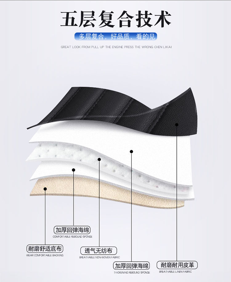 Wholesale of all-inclusive seat cushions, all-season 3D fully enclosed car seat covers, and all-leather car seat covers from cross-border foreign trade manufacturers pic 10