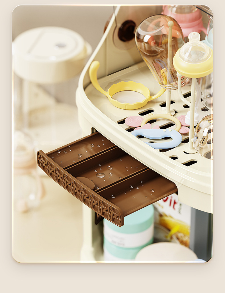 Mesa a prueba de polvo soporte de almacenamiento de tazas soporte de taza de agua estantería de almacenamiento juego de té taza de café caja de almacenamiento pic 8