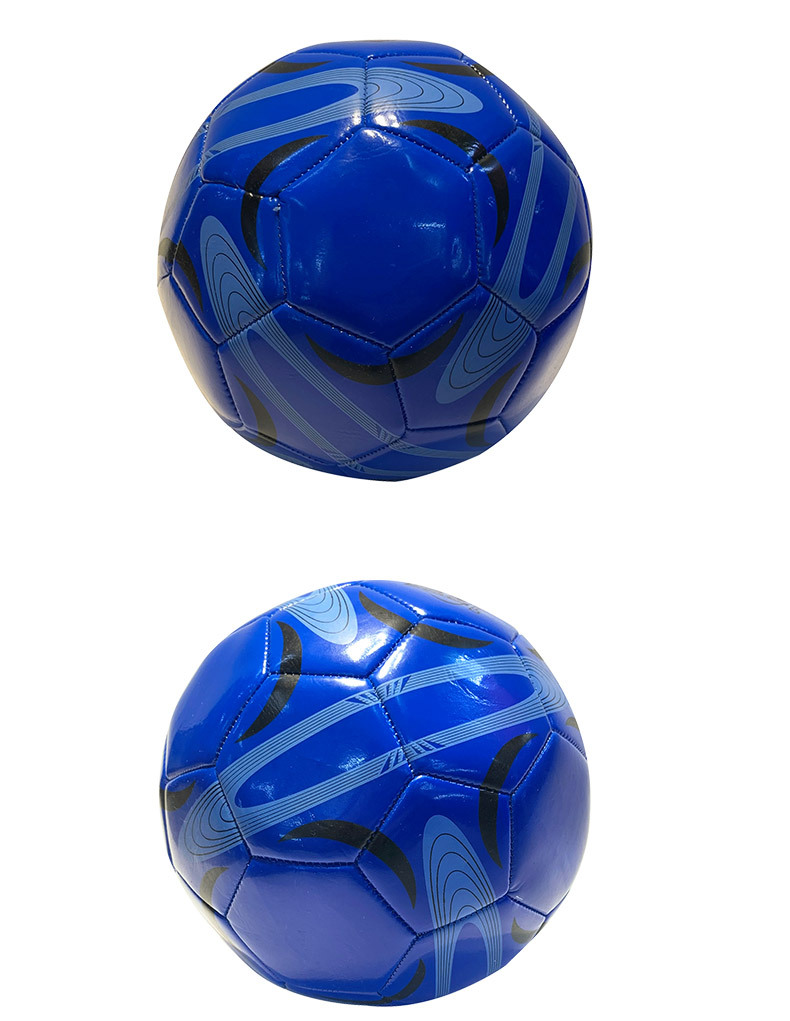 Cross-border one-fabric machine-sewn footballs for student training, outdoor sports PVC single-fabric footballs in various styles in stock pic 10