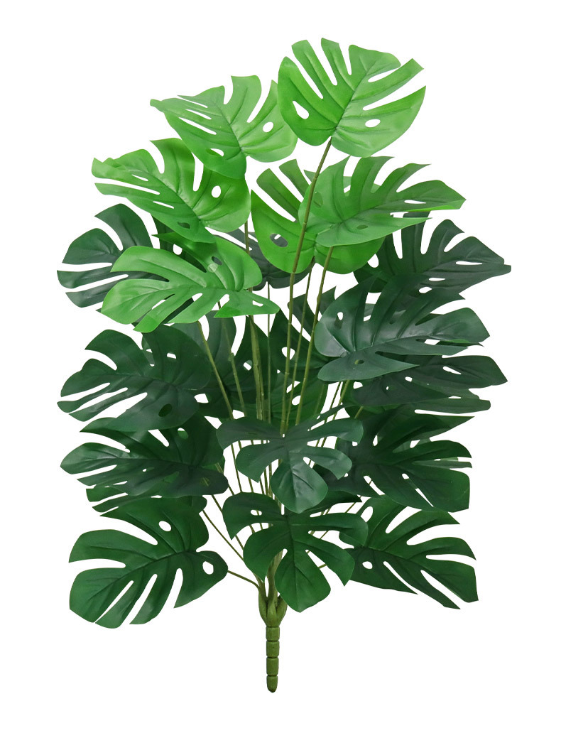 Artificial green plants, large turtle-back bamboo, artificial plants, cross-border consignment and labeling, large floor-standing artificial trees for outdoor garden decoration pic 10
