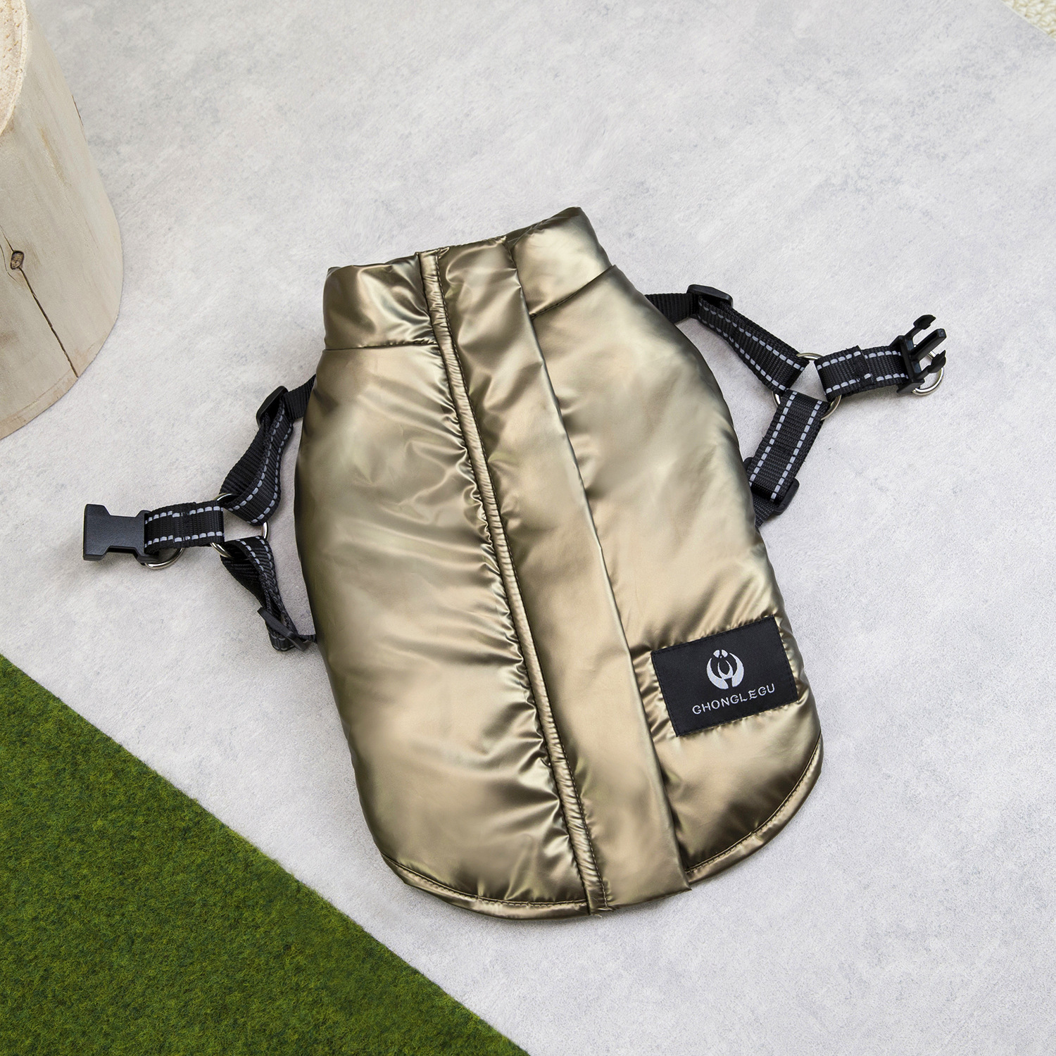 工厂家直销新款宠物衣服秋冬季保暖防风防水犬用户外宠物穿戴详情2