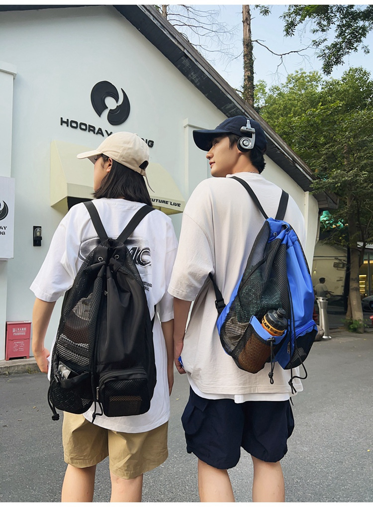 手提袋式游泳健身旅行专用 收纳方便网纱元素运动风格详情25