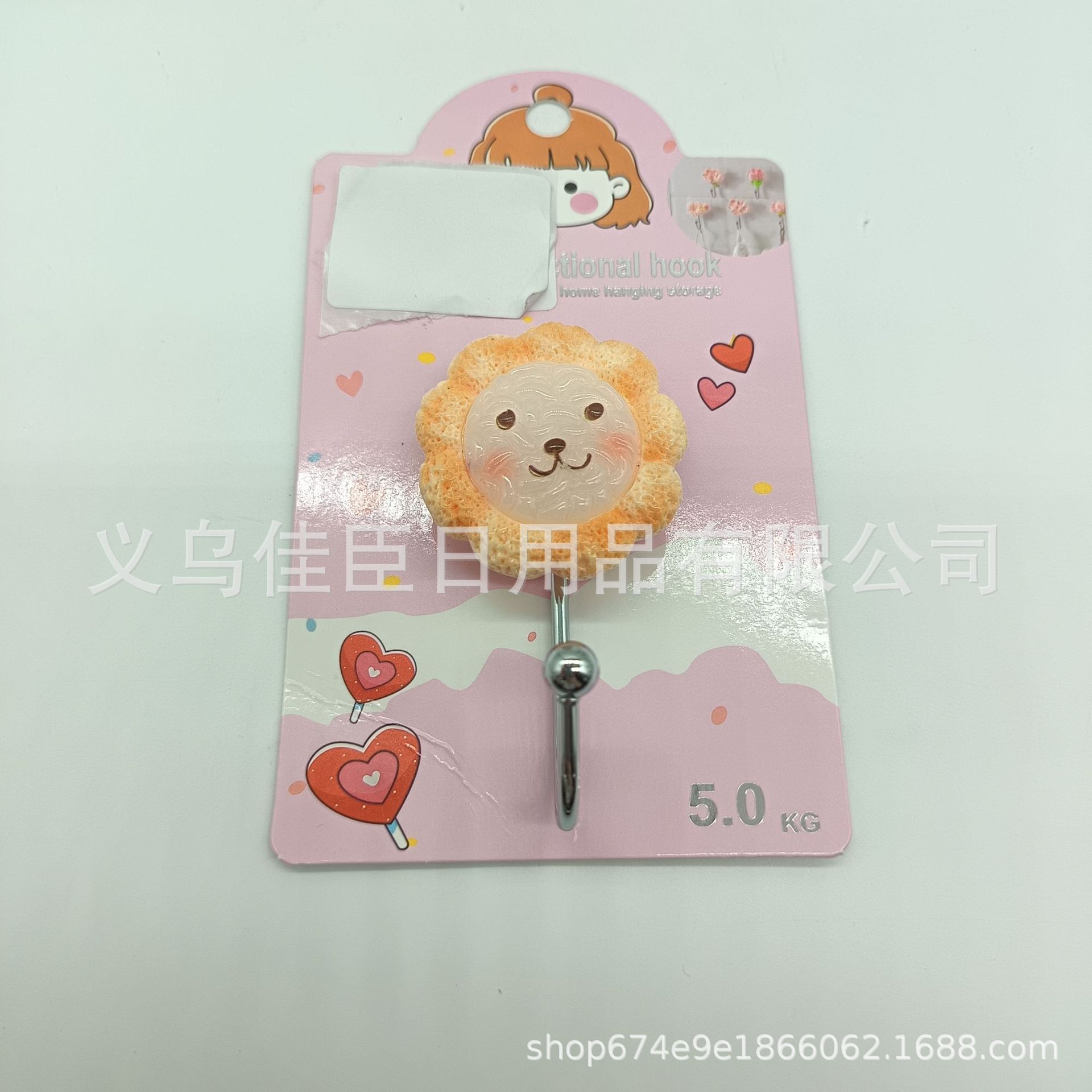 Cross-border best-selling cute animal-shaped sticky hooks, creative high appearance level hooks, traceless hooks, strong hooks wholesale pic 6