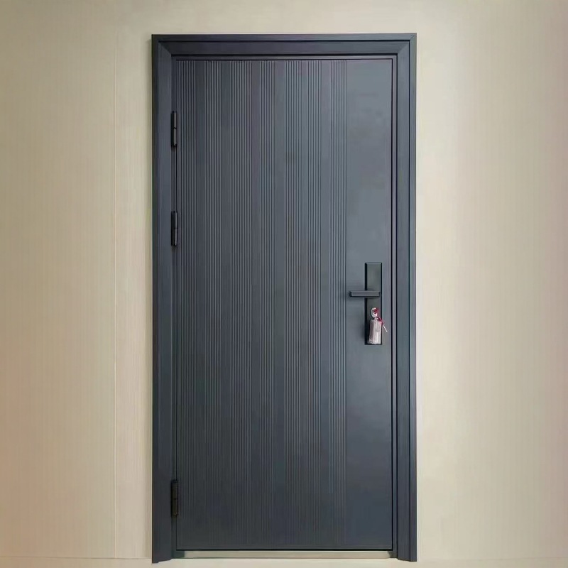 7 cm steel anti-theft door, entrance door, rental apartment door, security door, entrance door manufacturer wholesale gate pic 9