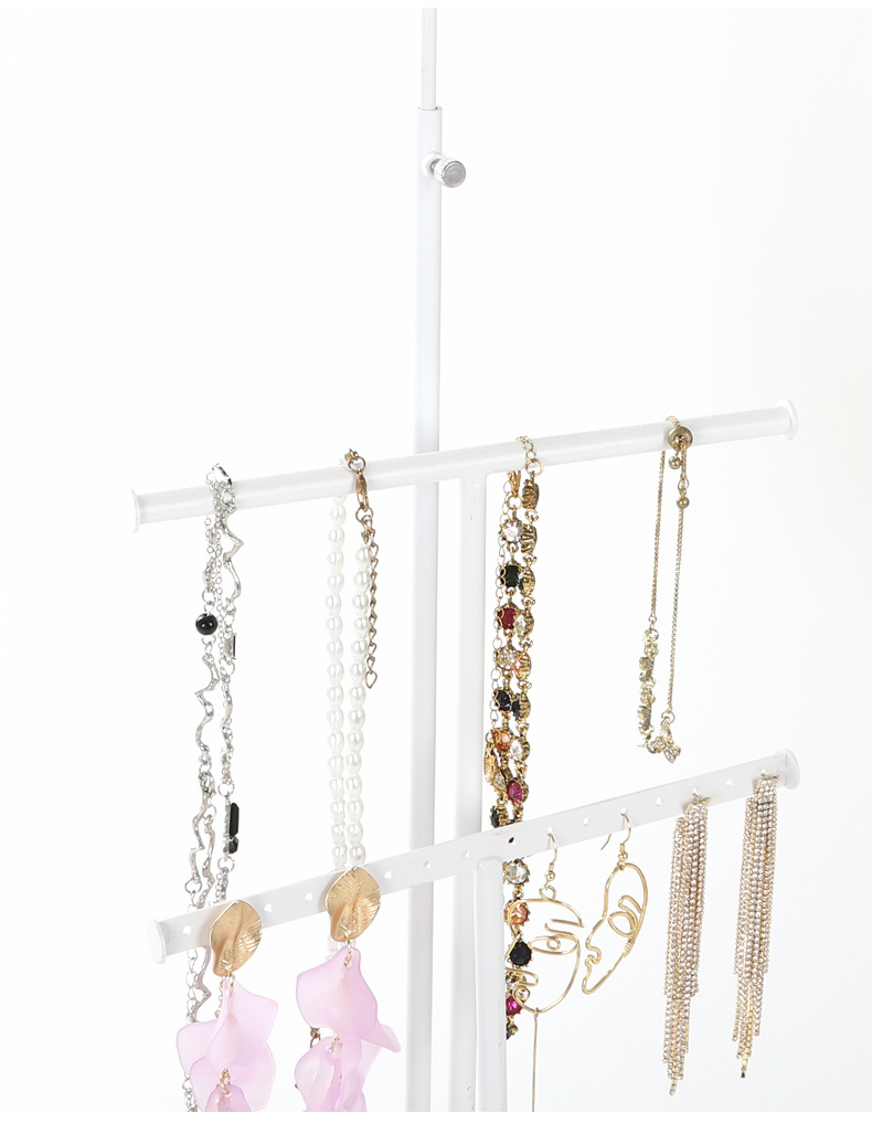 可拆装多层T型首饰架耳环项链戒指收纳架欧式珠宝饰品展示架详情4
