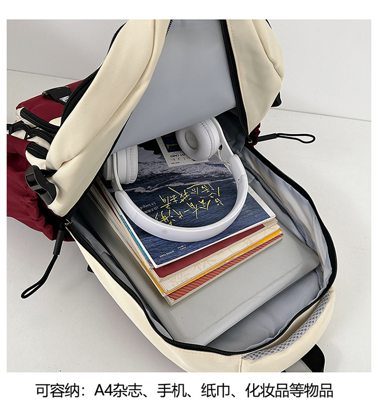 Schoolbag for boys, large capacity, high-end feel, 2025 new style for boys, high school students, backpacks for girls, college students pic 27